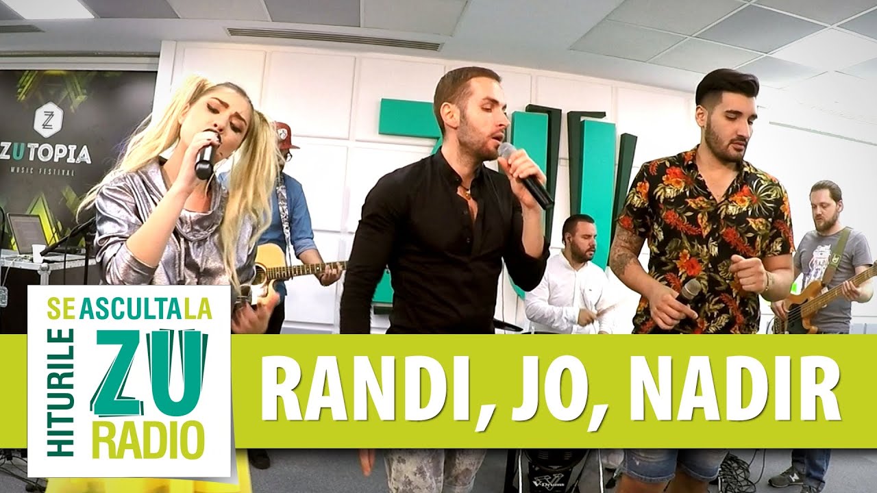 Randi, Jo & Nadir - Ce mica-i vacanta mare (Corina Chiriac) (Live la Radio ZU)