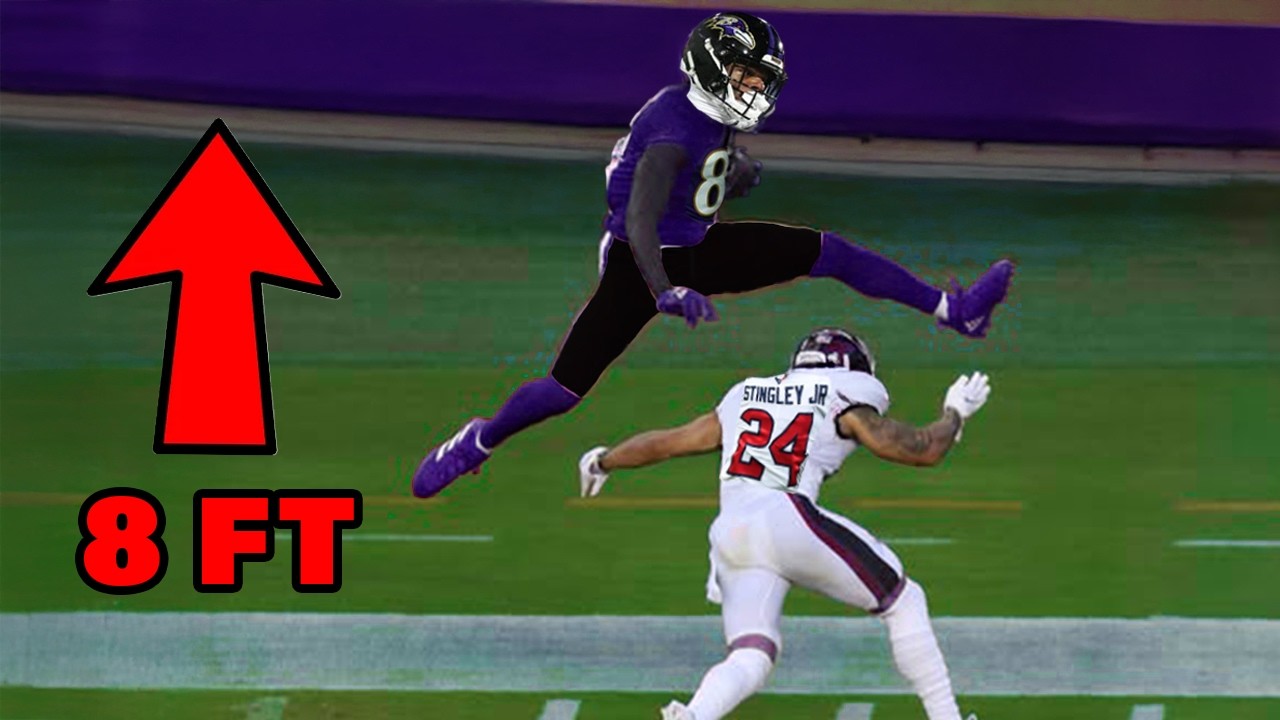 Most ATHLETIC Plays In The NFL!