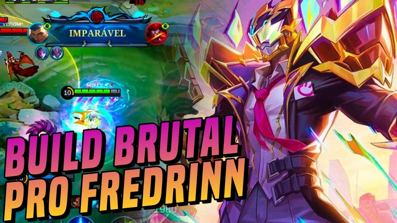 ESSA É A BUILD PERFEITA PRO FREDRINN NA S39 | FREDRINN GAMEPLAY | MLBB