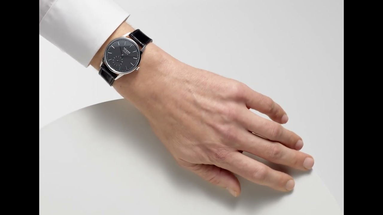 Orion neomatik 39 new black from NOMOS Glash&uuml;tte
