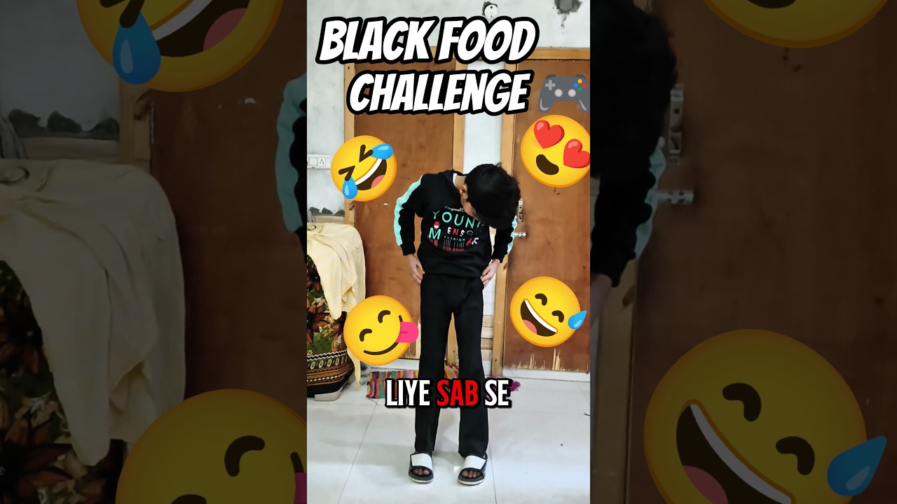 black food challenge 😍✨ mini vlog 166