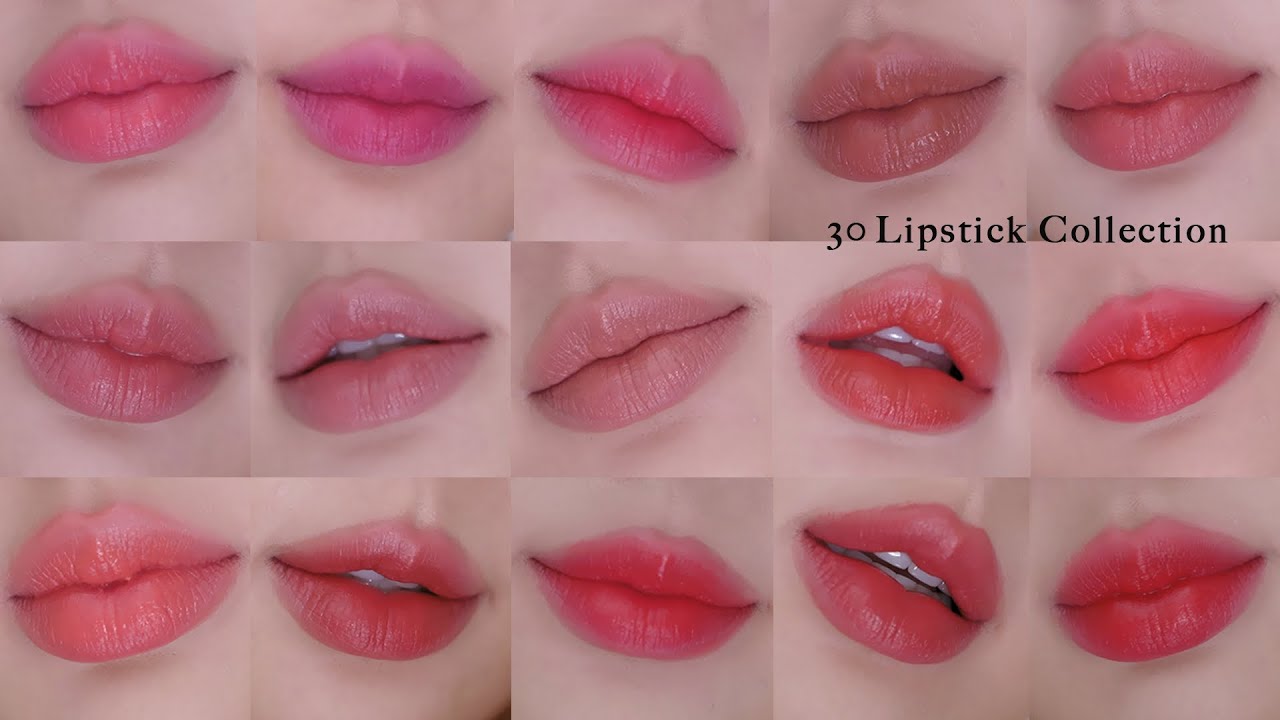 (Sub) 어서와.. 30컬러 립 발색은 처음이지?💄 2024년 입생로랑뷰티 신상 ‘립과사전’📕.•♥