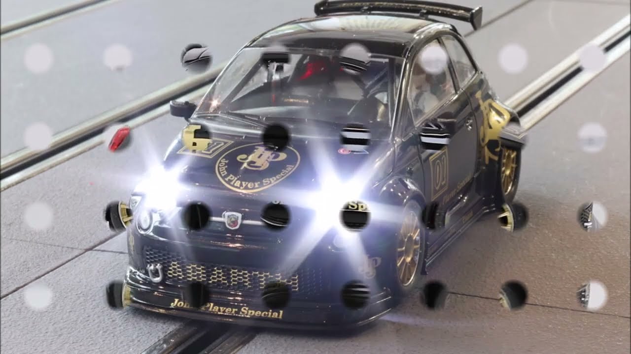 NSR 0427 Fiat Abarth 500 JPS #1 Analog / Carrera Digital 132