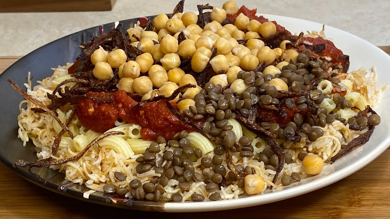 How To Make Egyptian koshary  - ኮሸሪ አሰራር