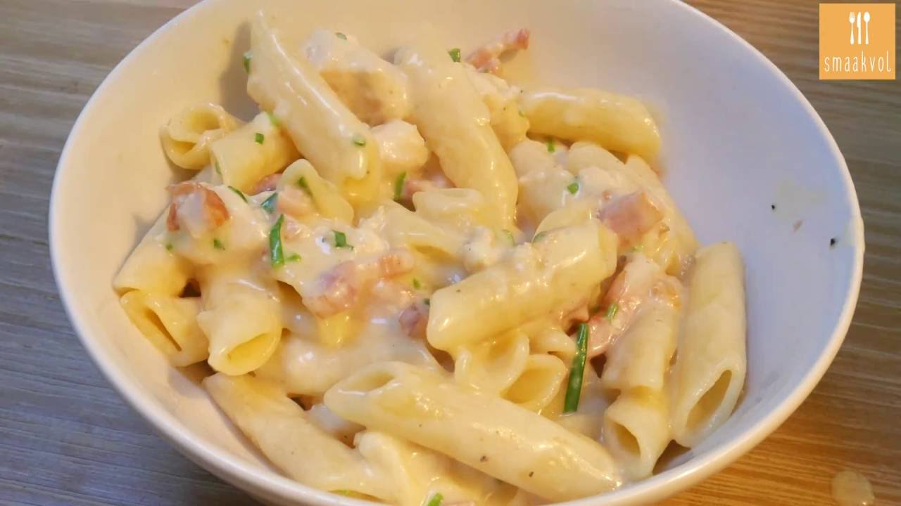 Romige &eacute;&eacute;n pans pasta #Smaakvol
