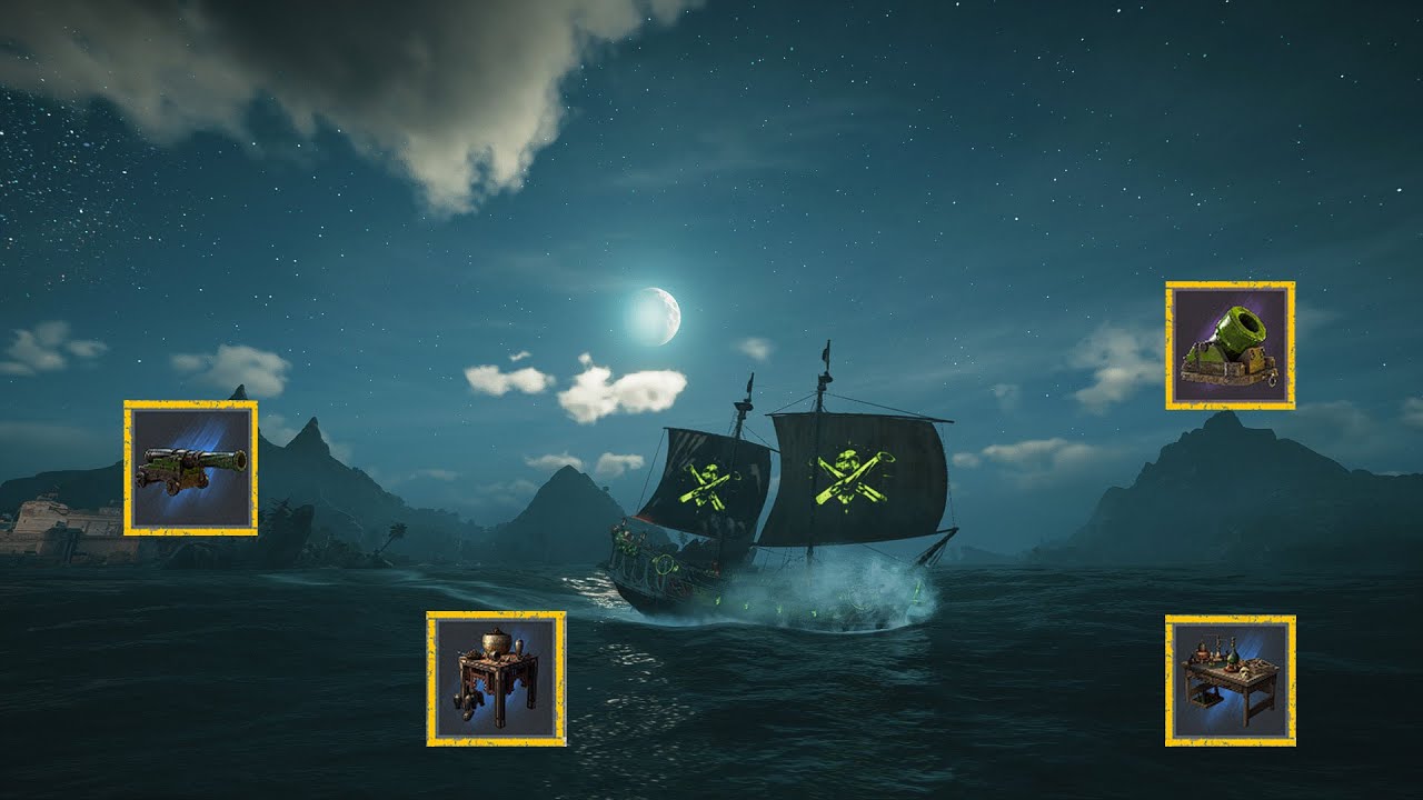 Skull And Bones.S4 Padewakang Toxic Plunder Build.