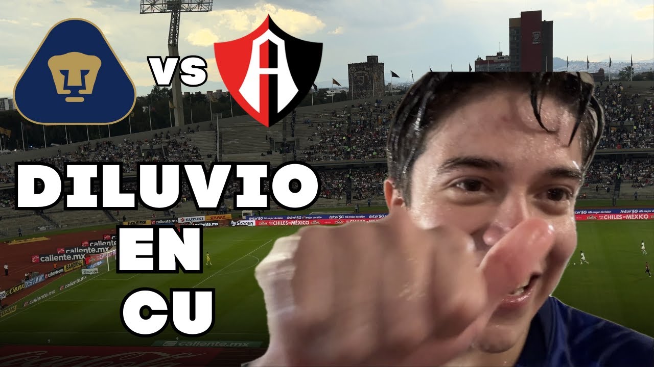 SE GANÓ Y SE INUNDÓ CU (PUMAS VS ATLAS J7)