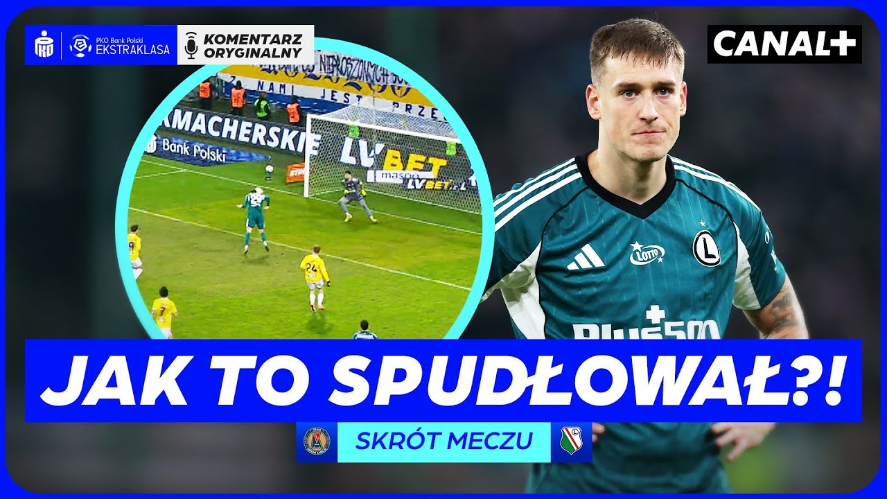 DWA MIESIĄCE BEZ WYGRANEJ LEGII! CO ZA PUDŁO RAJOVICIA! MOTOR - LEGIA, SKR&Oacute;T MECZU