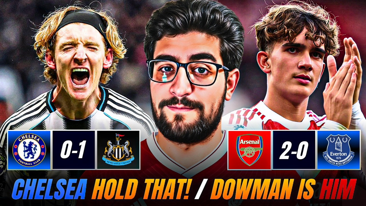 MAX DOWMAN IS HIM🔥! HINCAPIE🔥SALIBA🔥! ARSENAL 10PTS CLEAR! CHELSEA ABSOLUTELY STINK! WORLD CHUMPS L!