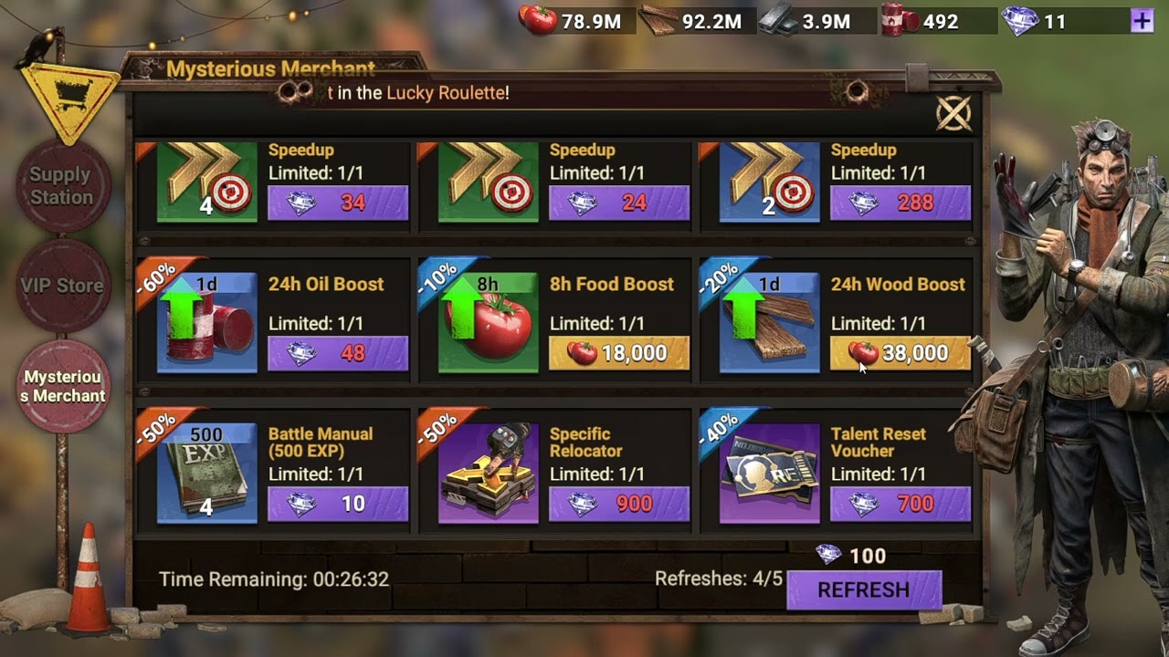 Yuhh, Finally I got VIP level 11 / Opening VIP - 11 and see what in the Vip store / Doomsday B.Duck