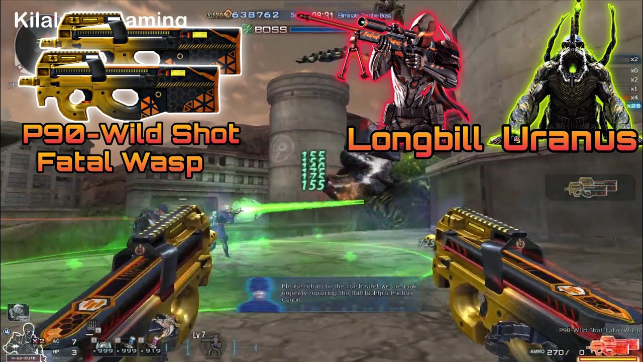 P90-Wild Shot-Fatal Wasp | Fatal Canyon (NIGHTMATE) Gameplay | Crossfire Philippines