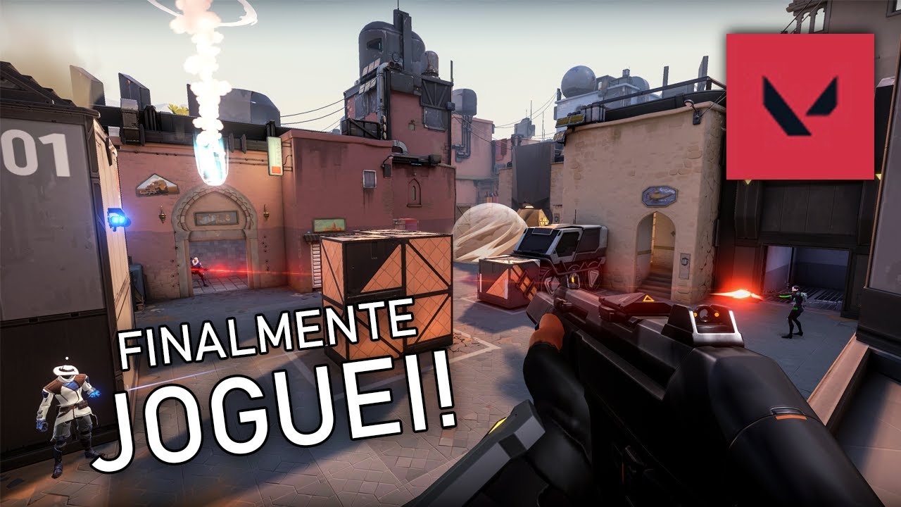 JOGANDO VALORANT! Primeiras Impressões do Jogo!