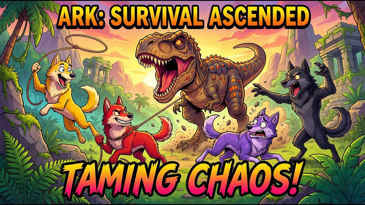 Can the WPC tame a rex in ark survival ascended...(funny)
