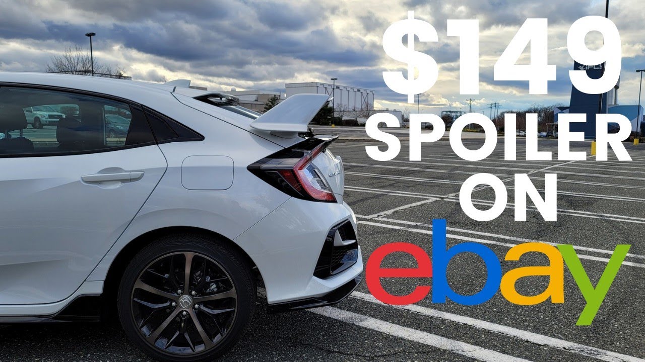 УСТАНОВКА КРЫЛА на хэтчбек Honda Civic Sport 2021 года