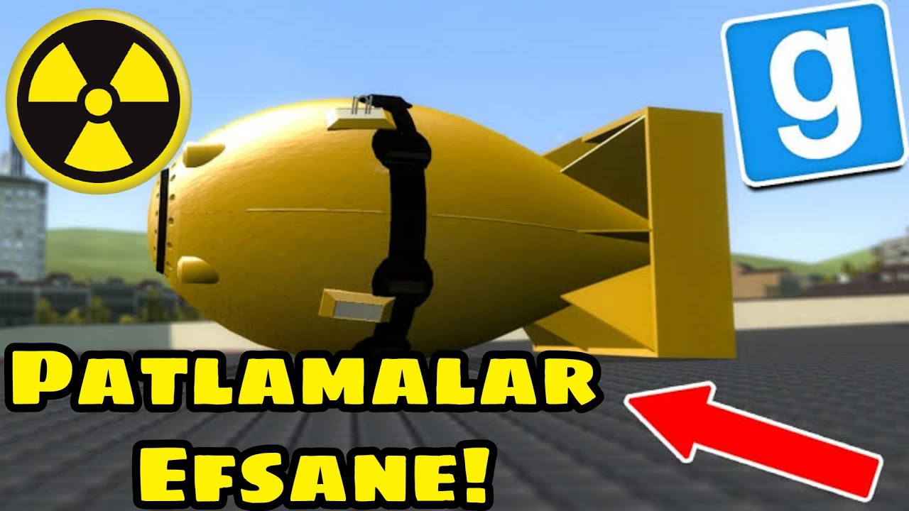 Garry's Mod Türkçe ☢☢☢ Oyundaki Yeni Nükleer Bombaları Patlattım ☢☢☢