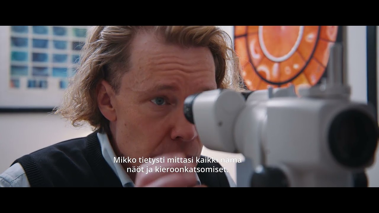 Opti-Silmä -  Asiakasvideo Antti Moilanen
