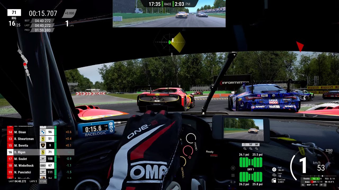 Assetto Corsa Competizione | Monza | Ferrari 296 GT3