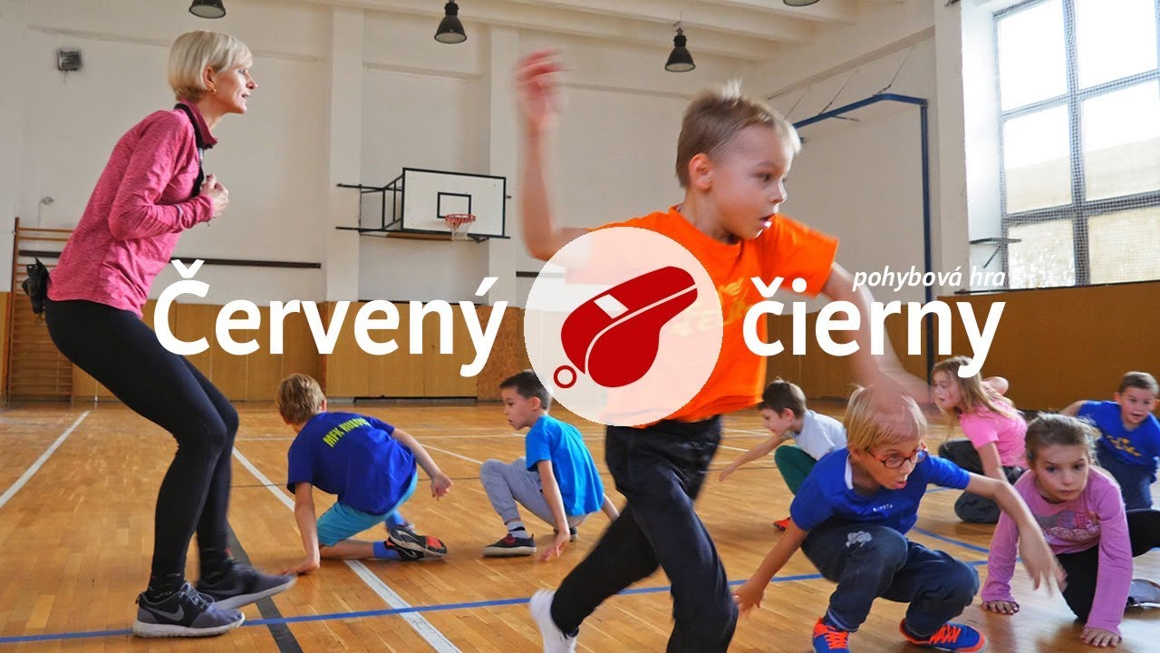 Červený a čierny, pohybová hra na rozprávkový spôsob