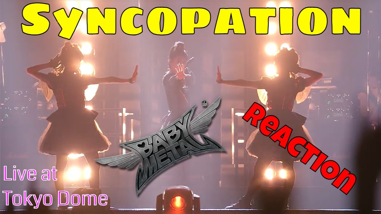 BABYMETAL - SYNCOPATION REACTION | LIVE AT THE TOKYO DOME | DRUMMER REACTS