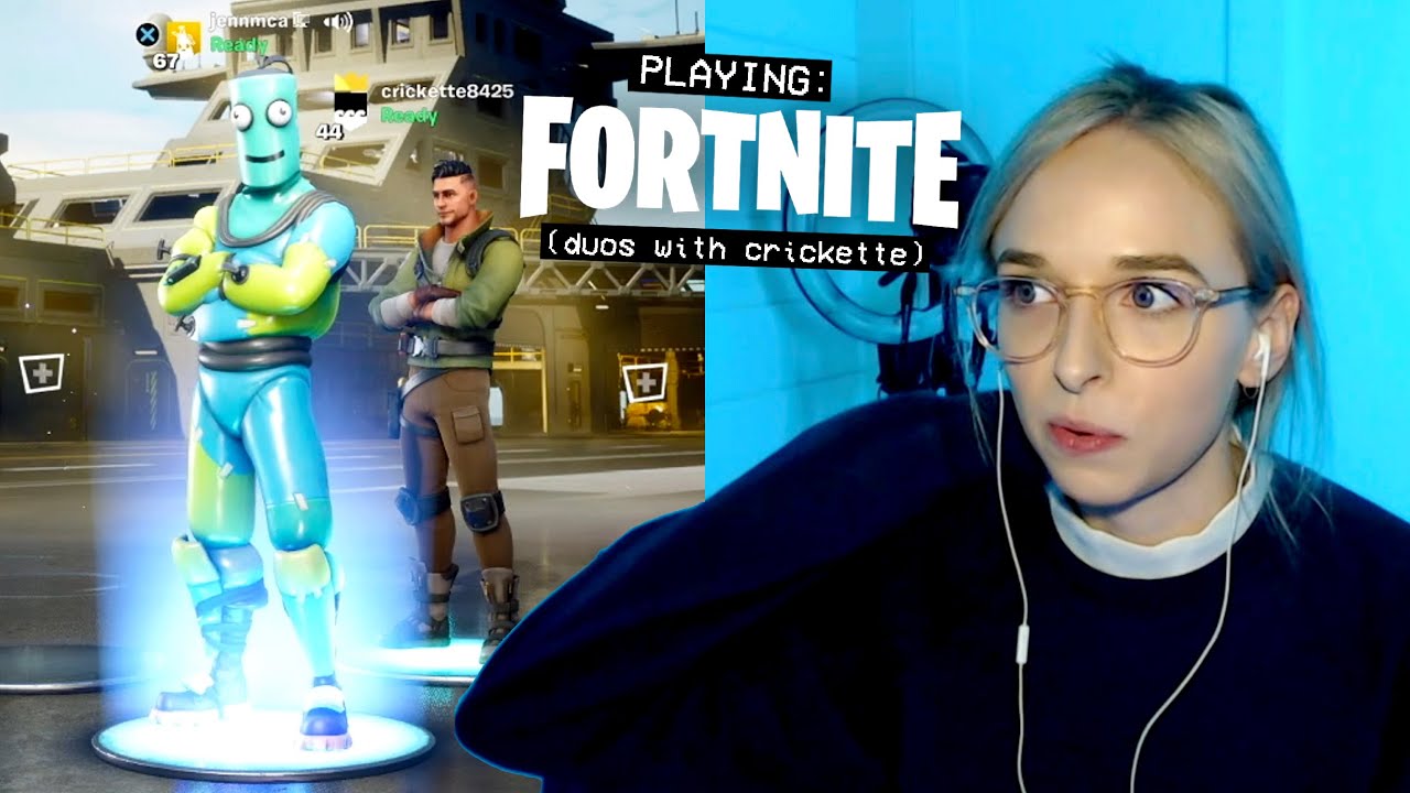 playing FORTNITE (first time in 1 year)
