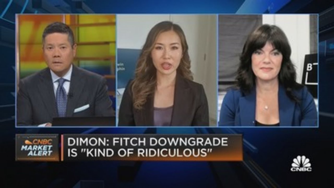 Two financial experts discuss the markets' road ahead following Fitch's U.S. credit downgrade