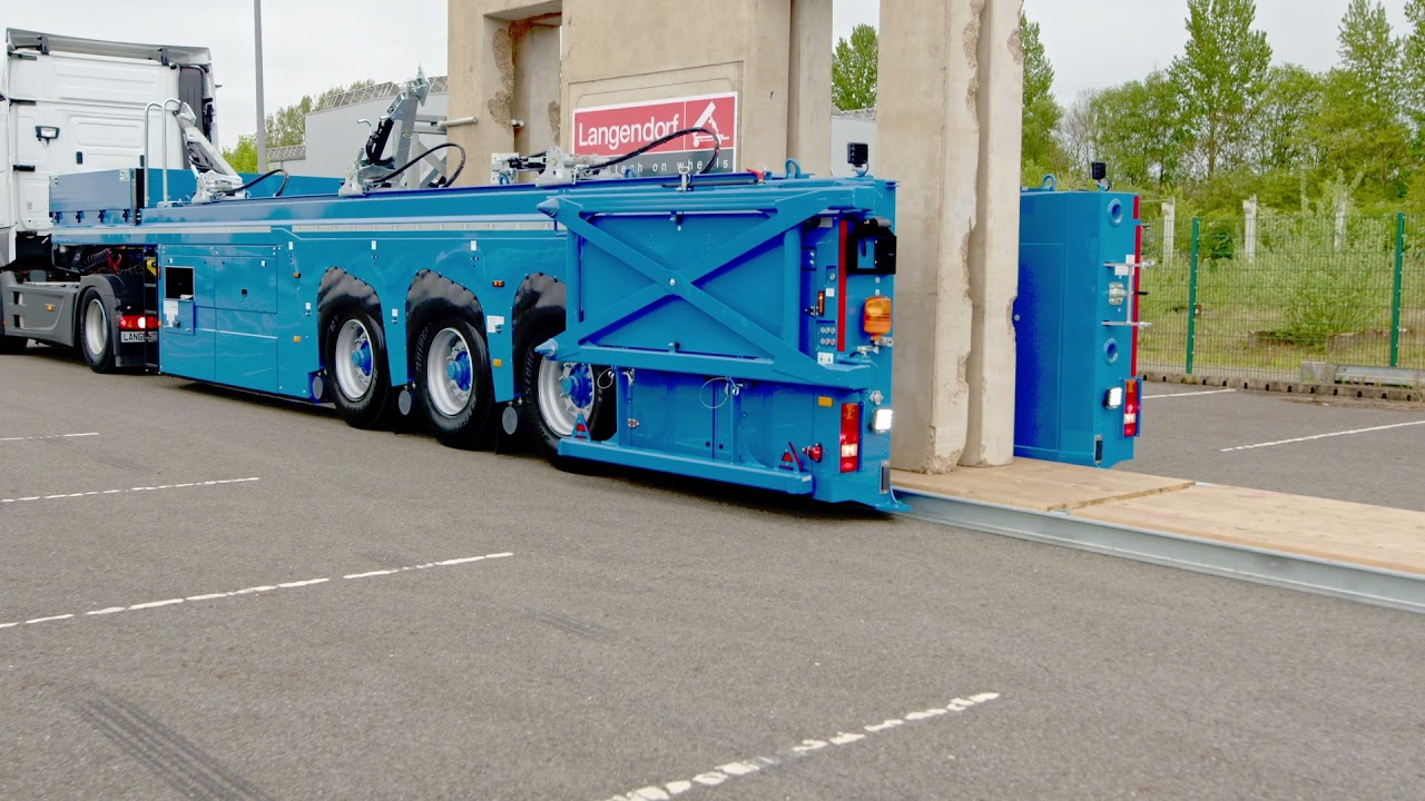 Der Flatliner, für den schnellen Transport von fertigen Bauteilen