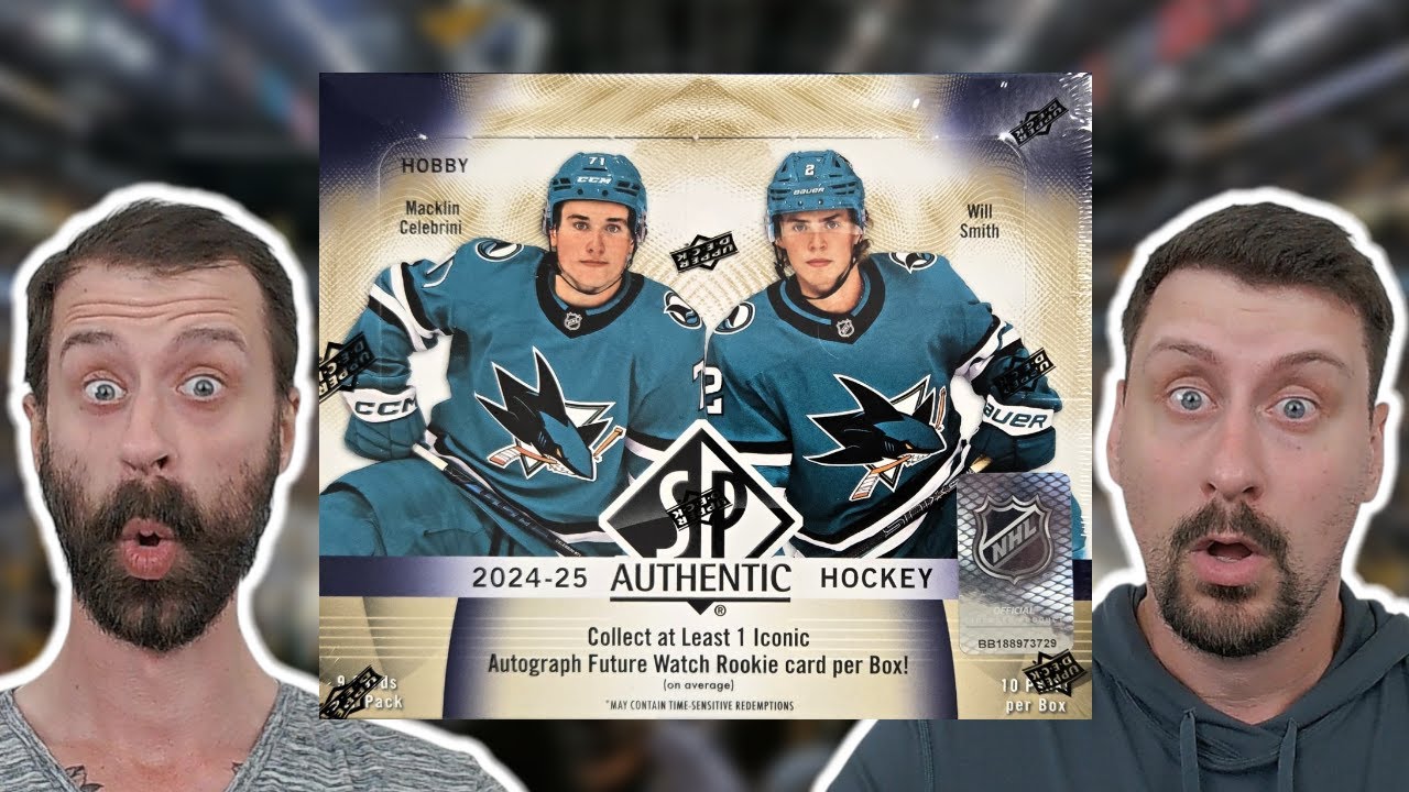 PATCH AUTO! 2024-25 Upper Deck SP Authentic Hockey Box Break!