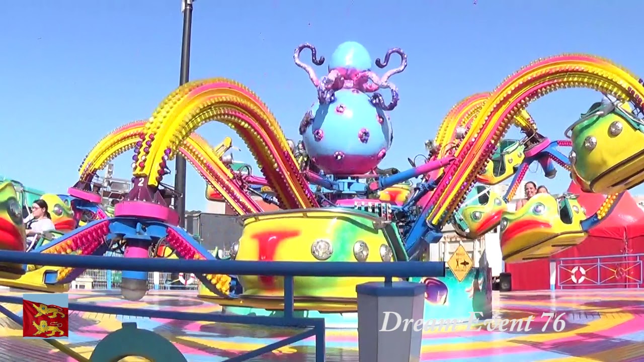 Manège La Pieuvre, foire Saint Michel 2019, Le Havre