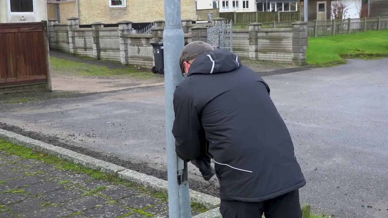 Julebelysning - tilslutning i d&aring;se