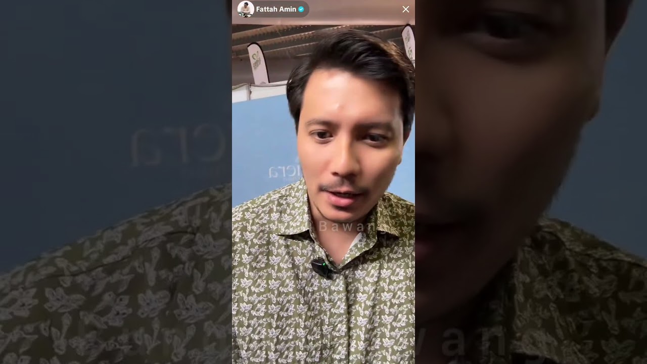 Fattah Amin di Absolut Bazaar Brunei 
