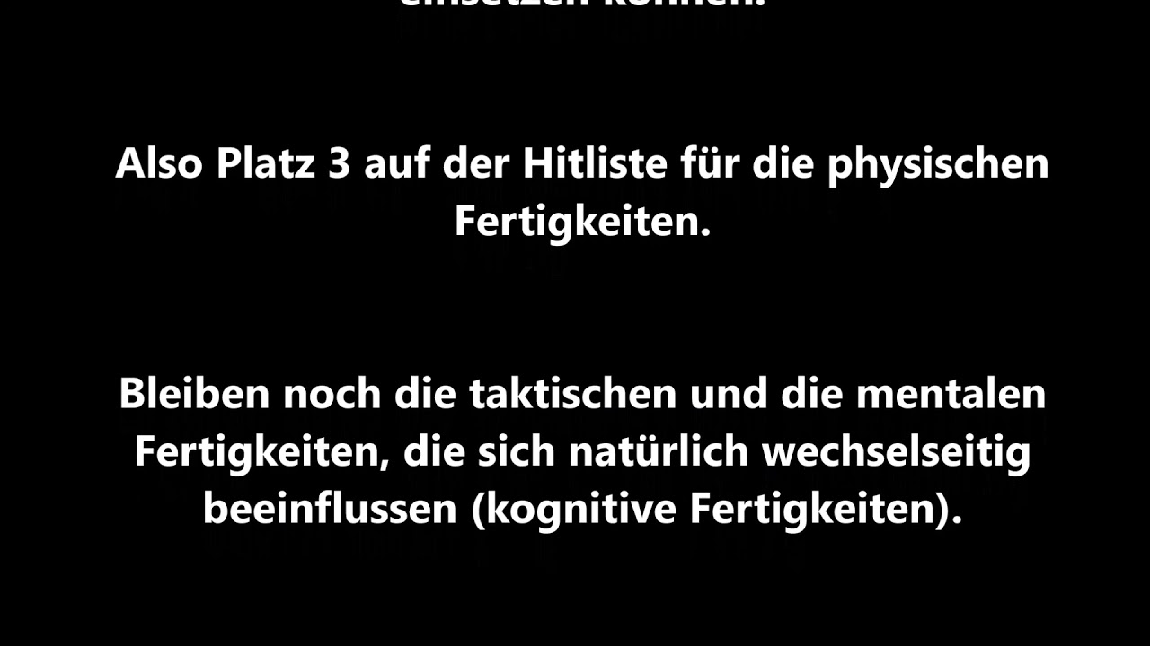 Psychisches Anforderungsprofil an den Tennisspieler Teil 1
