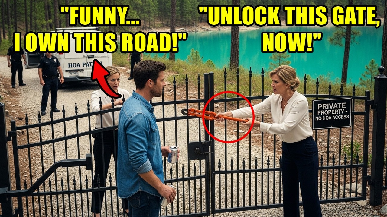 HOA Ordered Me to Unlock My Gate — I Closed It Forever After Buying the Road They All Drive On