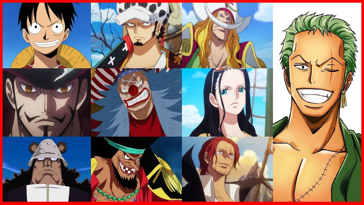 Мои 10 любимых персонажей из One Piece