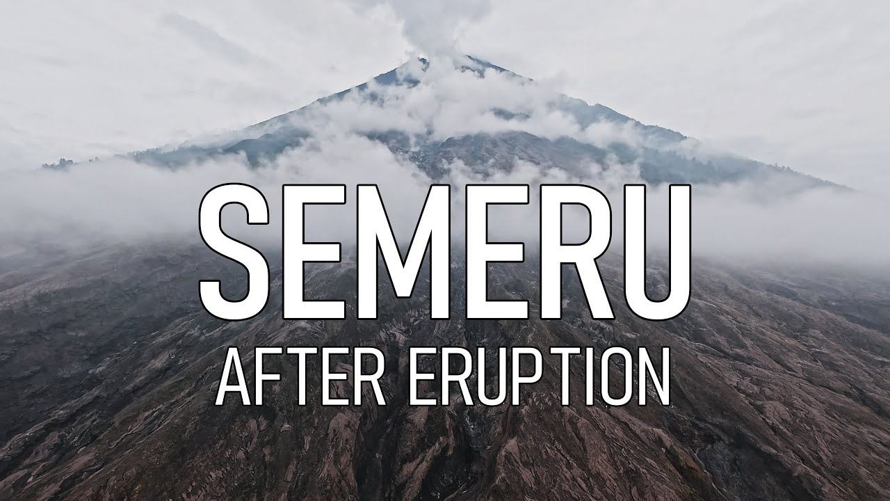 KONDISI GUNUNG SEMERU SETELAH ERUPSI 19 NOPEMBER 2025