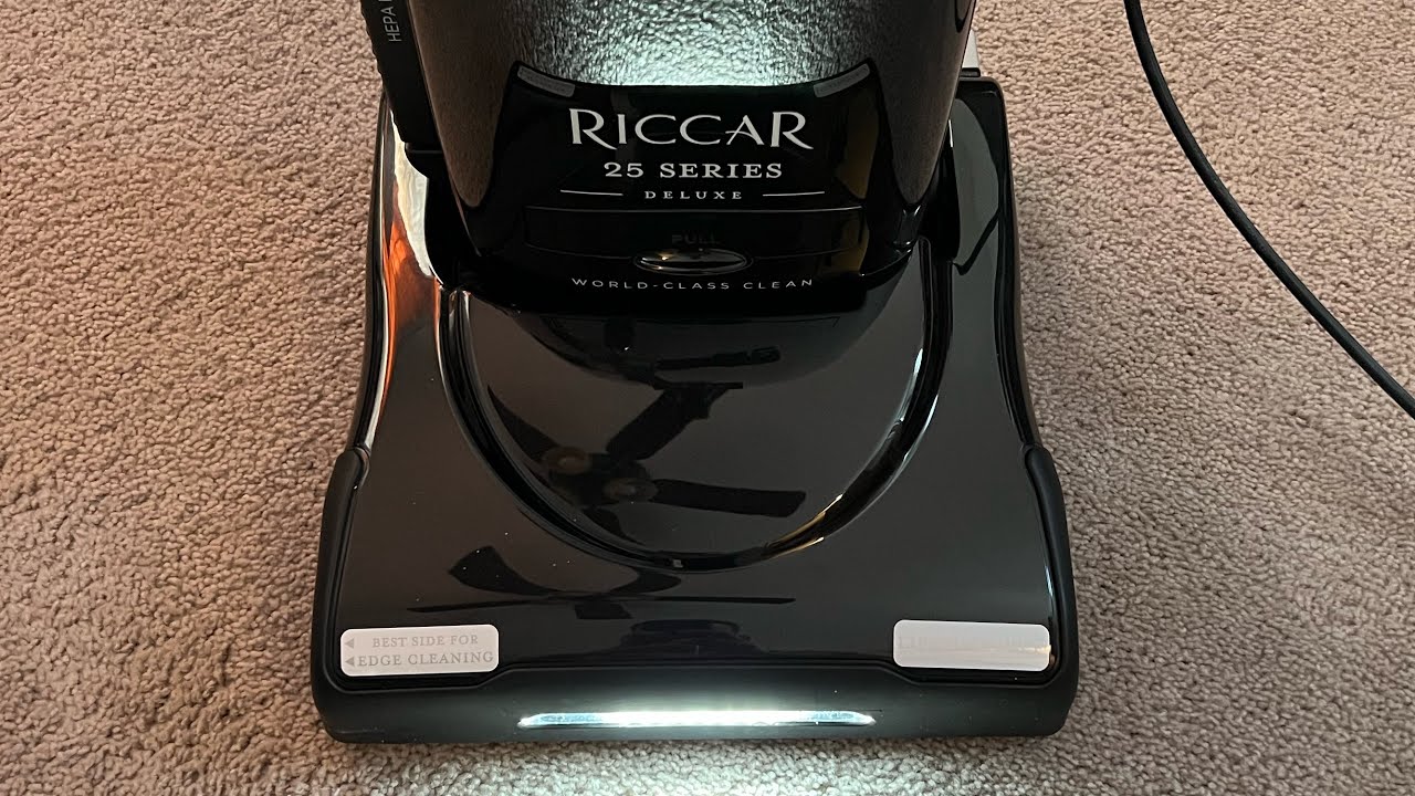 Riccar R25D Upright Vacuum review