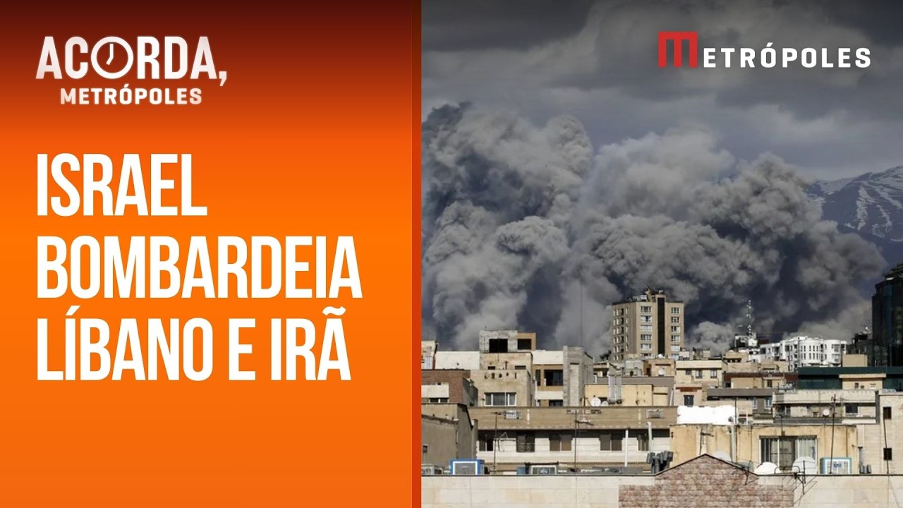 Israel: “Centenas de aviões bombardeiam Líbano e Irã neste momento”