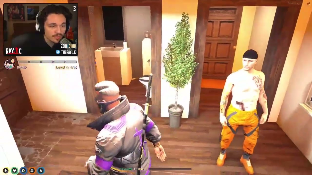 Ray Burst Out Laugh To Buddha's Speech // Nopixel GTA RP