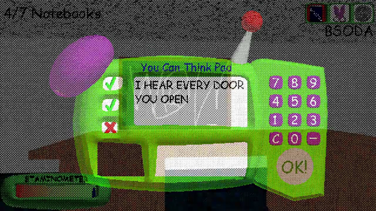 Playing Baldi's Basics!!!