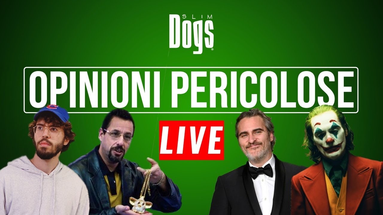 Adam Sandler MERITAVA l'OSCAR PIÙ di Joaquin Phoenix - Opinioni Pericolose [LIVE] ft.@aboutnels​