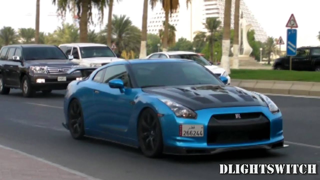 Car Parade at the Corniche, Qatar! Exotics Galore!