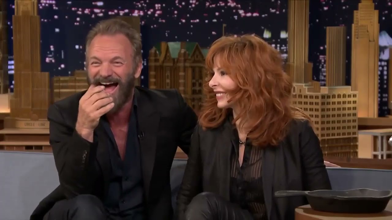 Mylène Farmer punit Jimmy Fallon pour sa mauvaise prononciation (humour).