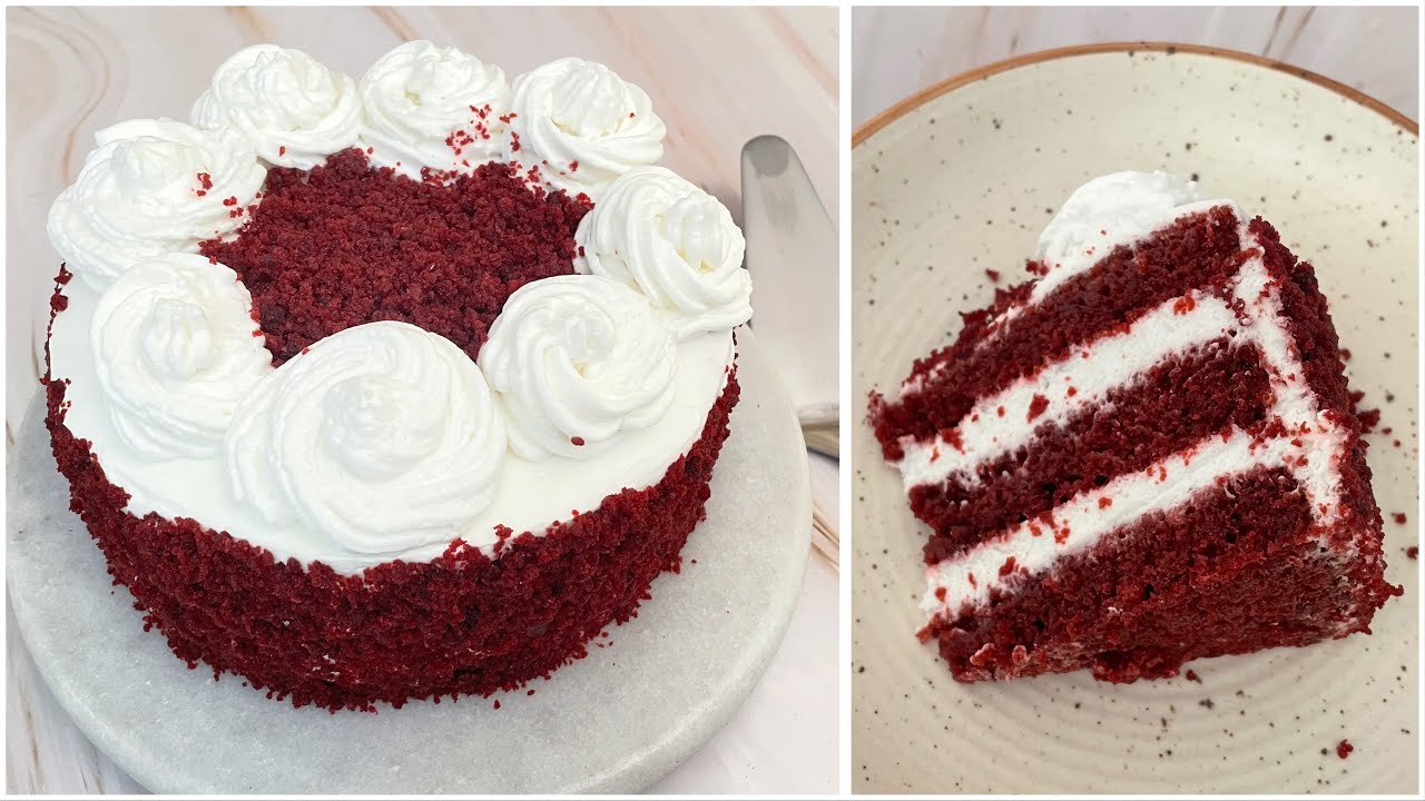 Eggless Red Velvet Cake In Kadai | Wedding Anniversary Special Cake| No Oven, No Egg Red Velvet Cake