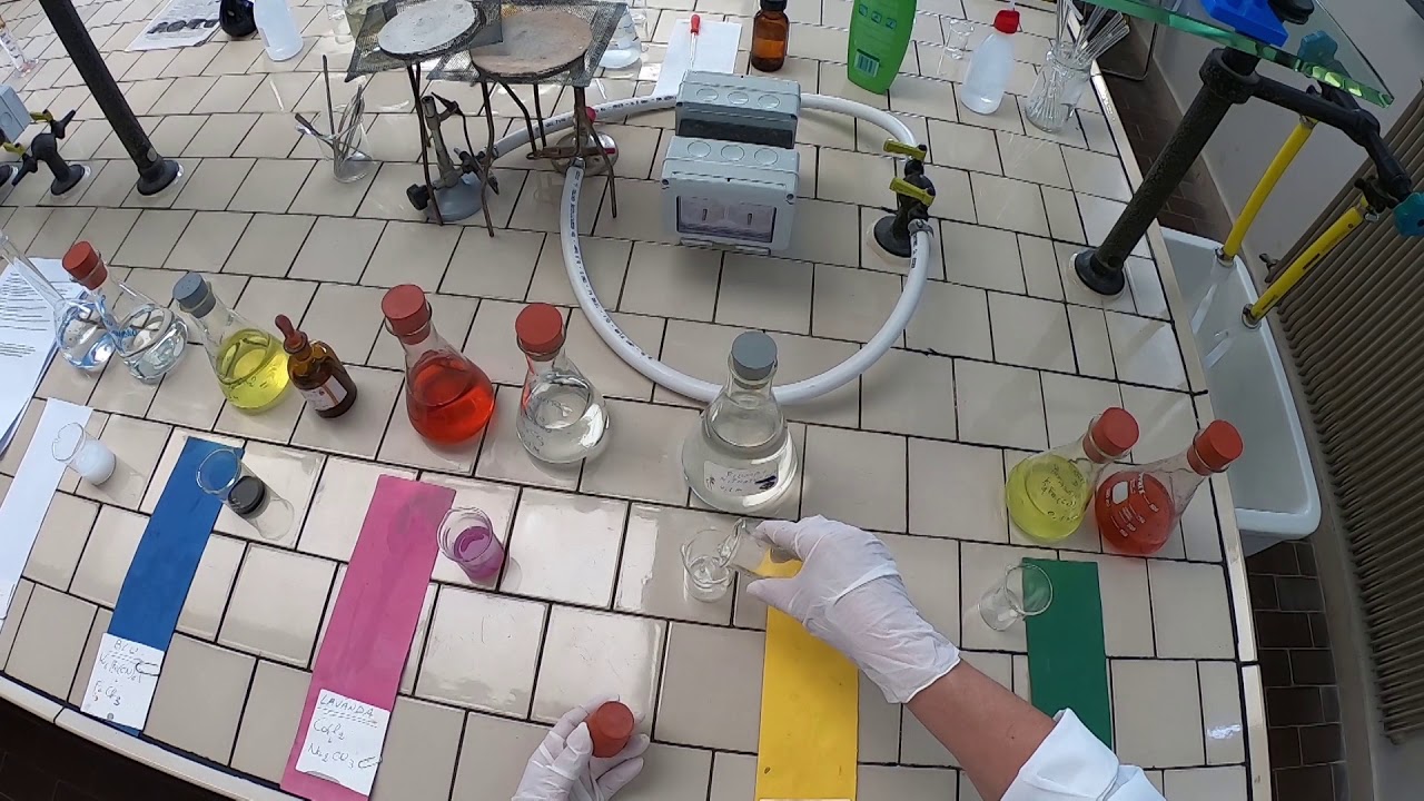 #ILVIEUSSEUXVIRTUALE - Chimica - Pigmenti pittorici