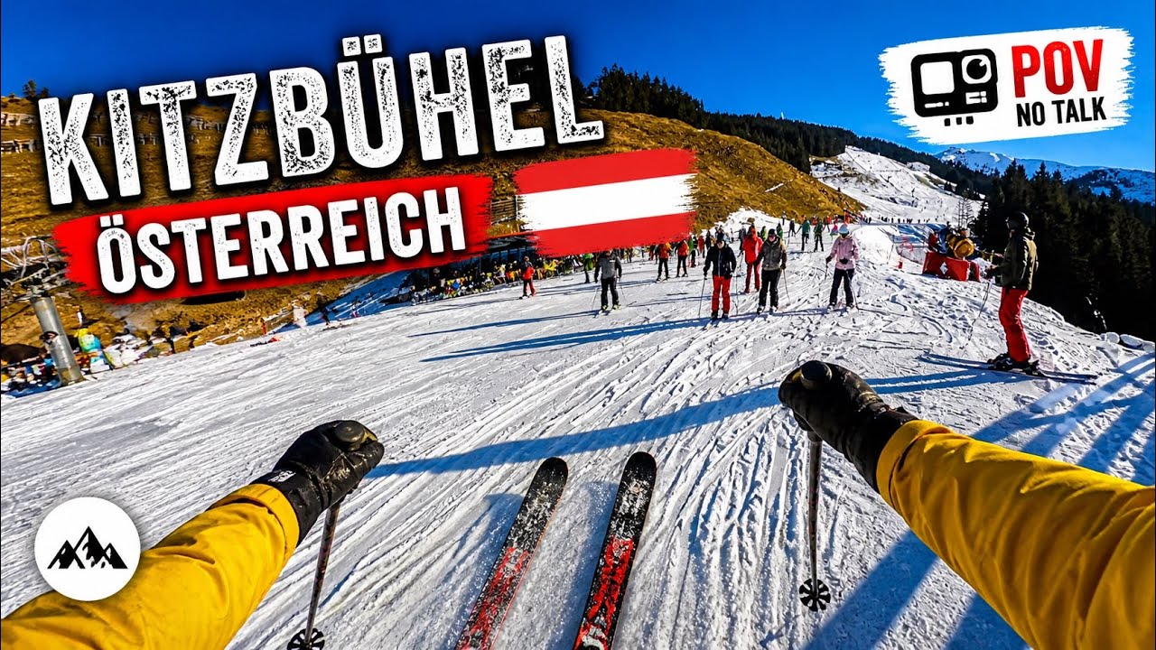 Skiing Austria – Kitzbühel POV 4K