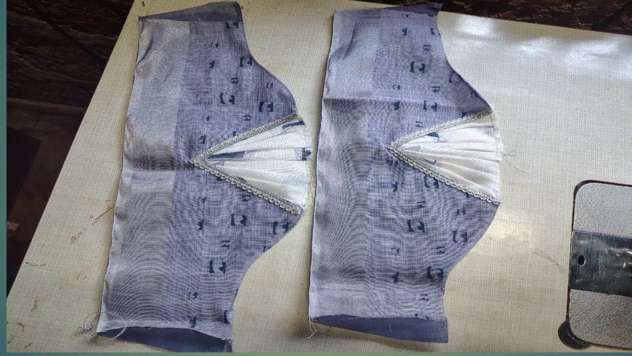 New trendy sleeves stiching vedio. #stiching #allinoneartcreation #viral #youtube #fashion #blouse