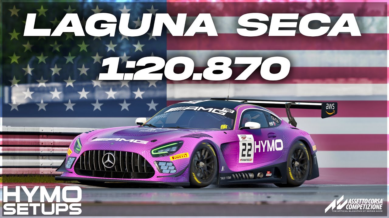ACC Hotlap | Mercedes AMG GT3 EVO @ Laguna Seca | v1.10.2 | Assetto Corsa Competizione