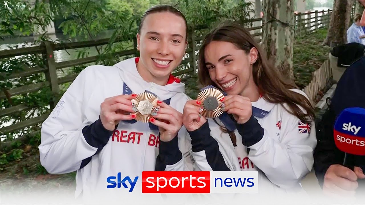 'I didn't think I'd be here after back fracture!' | Team GB's first medallists 'buzzing'