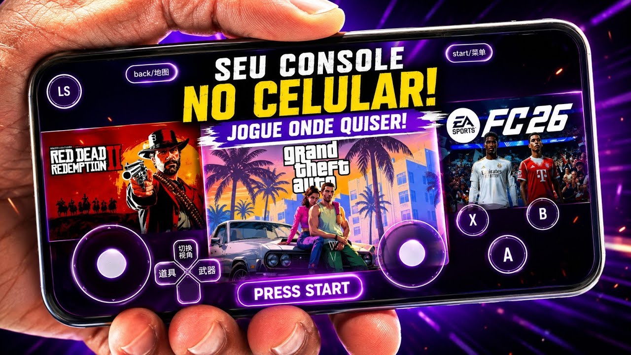 SAIU!! NOVO PC GAMER CLOUD GRÁTIS no ANDROID 😱🔥 Download + Gameplay 2026