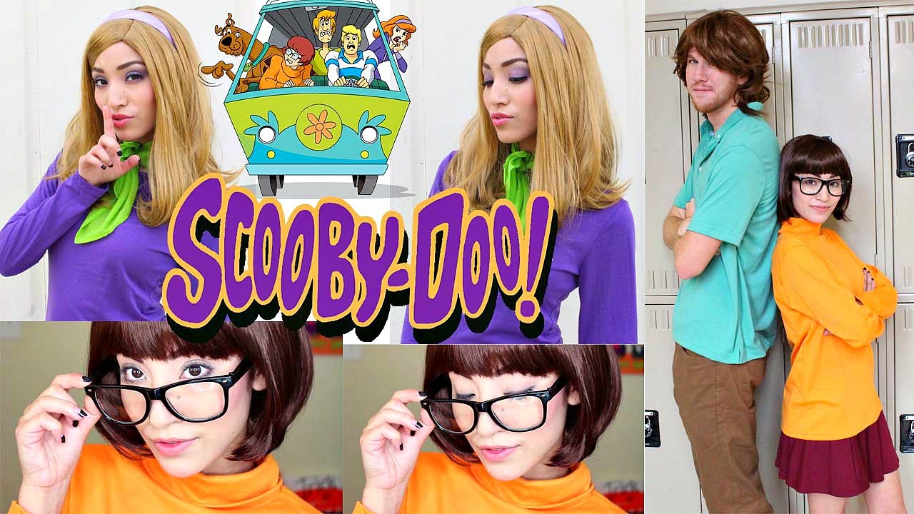 Daphne and Velma Makeup Tutorial: SCOOBY DOO