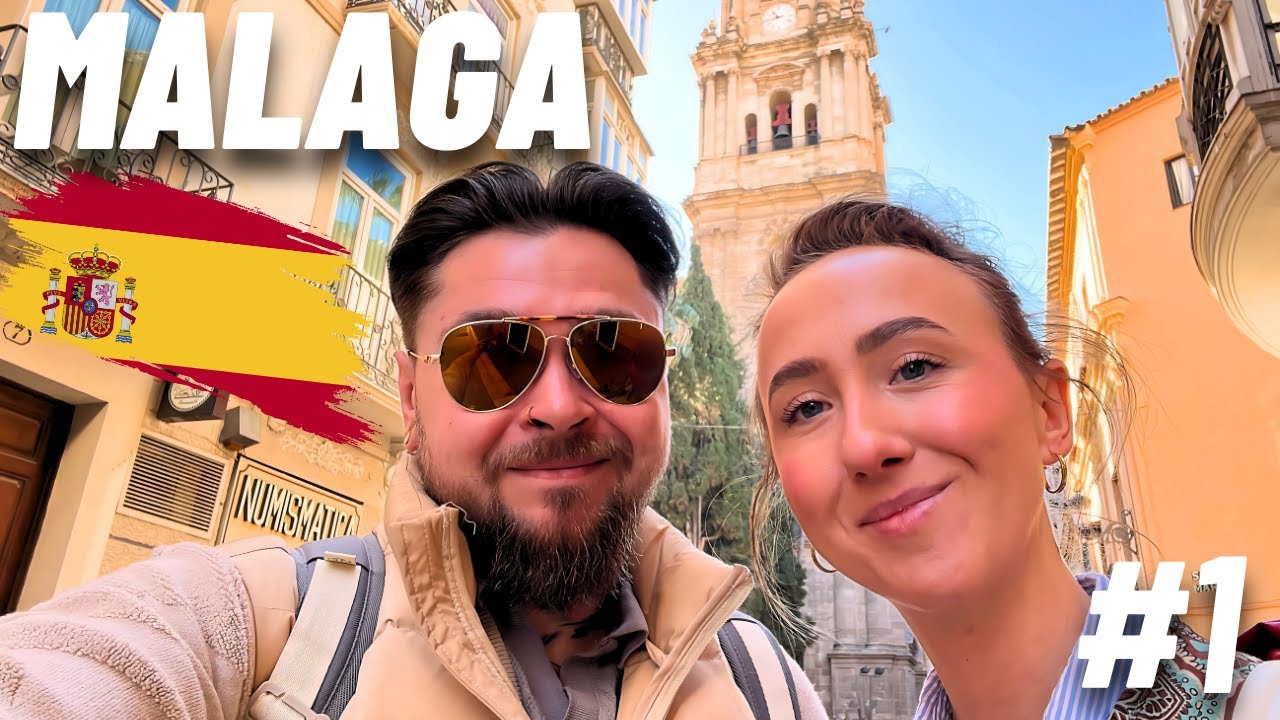MALAGA #1: Jedzenie, zwiedzanie i słońce w lutym! 🇪🇸☀️